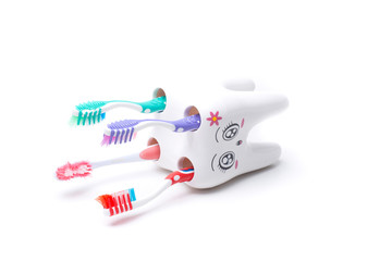 Toothbrush Shaped Container
