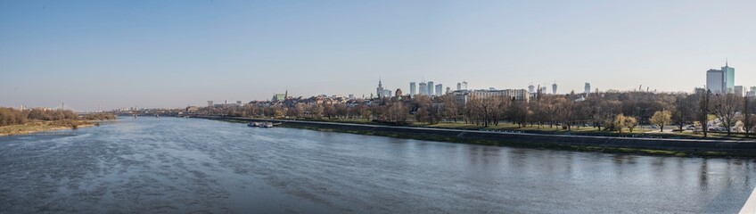 Fototapeta na wymiar Warszawa skyline