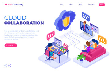 online collaboration education cloud technology