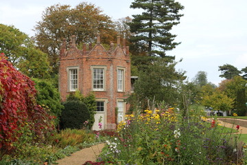 Beautiful summer house in garden