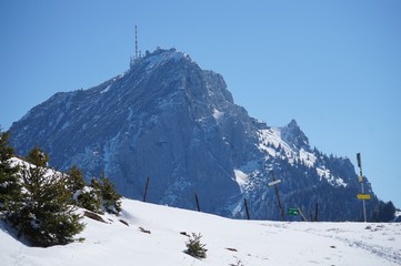 Der Wendelstein von Westen