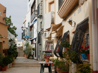 Fototapeta premium historic centr in alicante