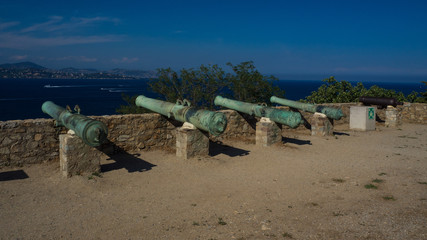 Cannoni a Saint Tropez - Francia