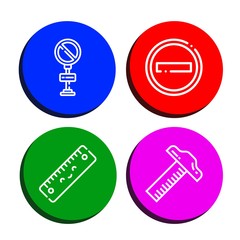 Set of rule icons