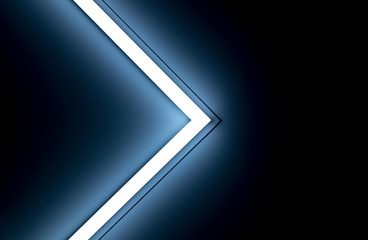 neon lights, abstract background, glowing lines, blue triangular