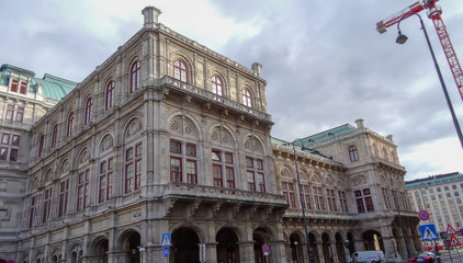 Fototapeta na wymiar Vienna - elegant capital of Austria, beautiful city