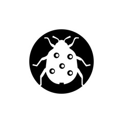 bug vector illustration icon design template