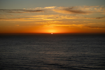 Fototapeta premium sunrise over bells beach australia
