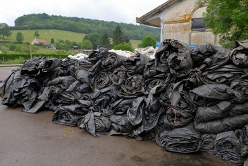Collecte de sacs, big bag et baches agricoles usagés