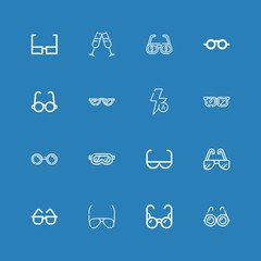 Editable 16 shade icons for web and mobile