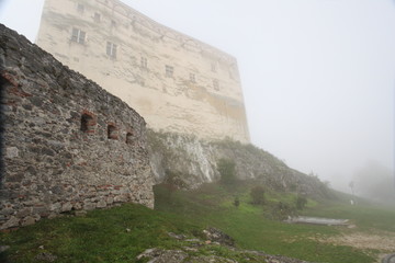 ruins of ancient fortress