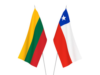 Lithuania and Chile flags