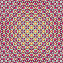 Seamless pattern. Vintage decorative elements