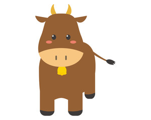 牛　イラスト　