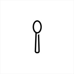 Spoon and fork logo design-kitchen logo design vector image