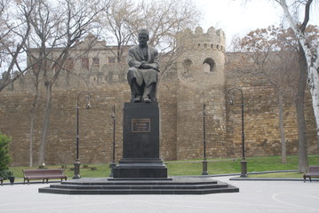 Obraz premium Baku is the capital of Azerbaijan and a very beautiful city