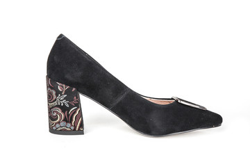 women's footwear on a white background isolated.