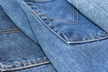 Fototapeta premium blue jeans background