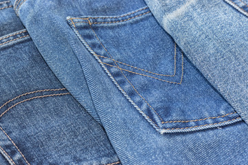 Fototapeta premium blue jeans background