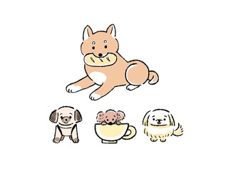 犬 イラスト