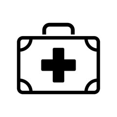 Obraz premium apteczka ikona