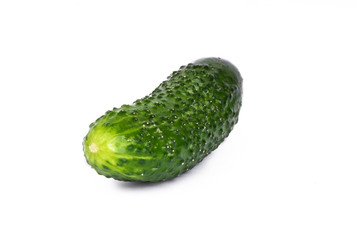 cucumber on a white background