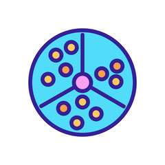 lottery Lotto icon vector. lottery Lotto sign. color contour symbol illustration