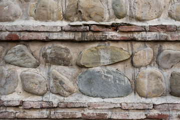 Stone wall. background and place for text. vertical and horizontal