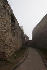 old castle in the city