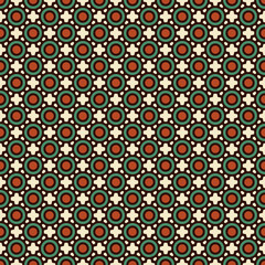 Seamless pattern. Vintage decorative elements