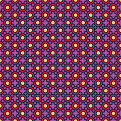 Seamless pattern. Vintage decorative elements