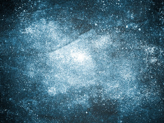 Night sky with stars as background. Watercolor