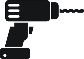 Power drill vector icon