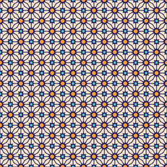 Seamless pattern. Vintage decorative elements