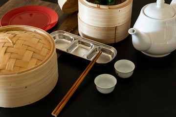 Prepare equipment For cooking Chinese food