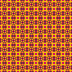 Seamless pattern. Vintage decorative elements