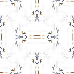 Batik, Hand Drawn. Paint Texture Seamless 