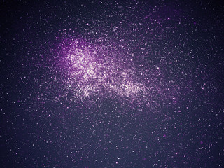 Night sky with stars as background