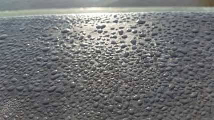 rain on the steel 