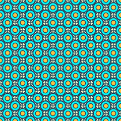 Seamless pattern. Vintage decorative elements