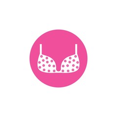 bra vector icon illustration