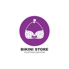 bikini vector icon illustration