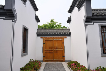Huizhou architecture courtyard of southern China