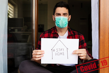 Conceptual photo of the global coronavirus pandemic.