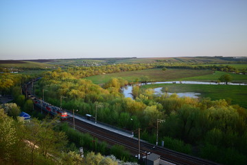 Fototapeta na wymiar Belogorie of the Voronezh region
