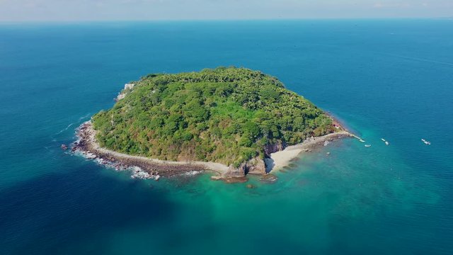 Coral Island, Rincon de Guayabitos, Compostela municipality, Pacific Ocean, Riviera Nayarit, Nayarit State, Mexico, Central America, America