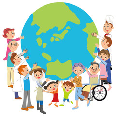 地球を守る人々