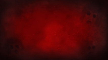 怪談イメージ背景_赤_顔