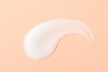White emulsion Close-up 
