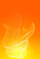 Summer yellow abstract amber web page background